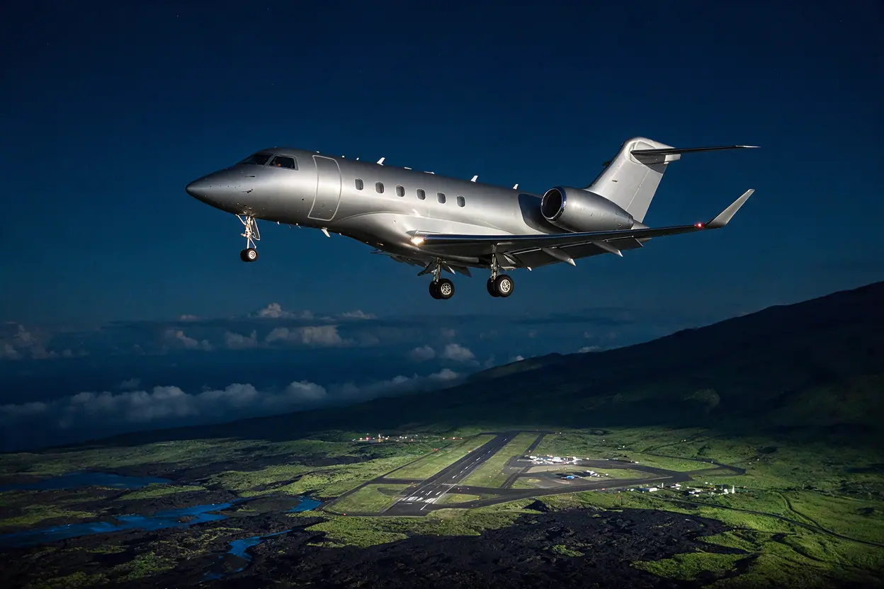Private jet Phoenix to Maui
