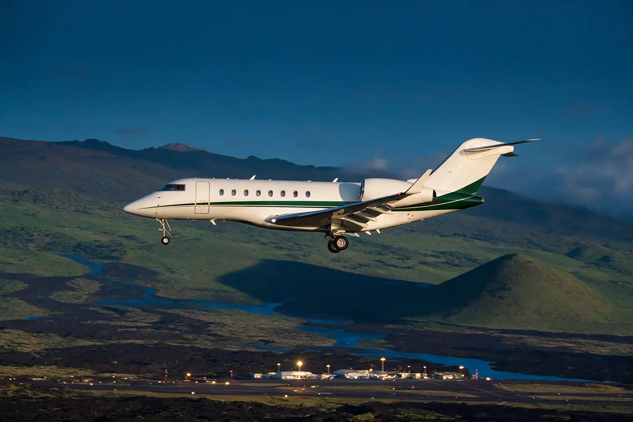 Private jet Portland to Maui