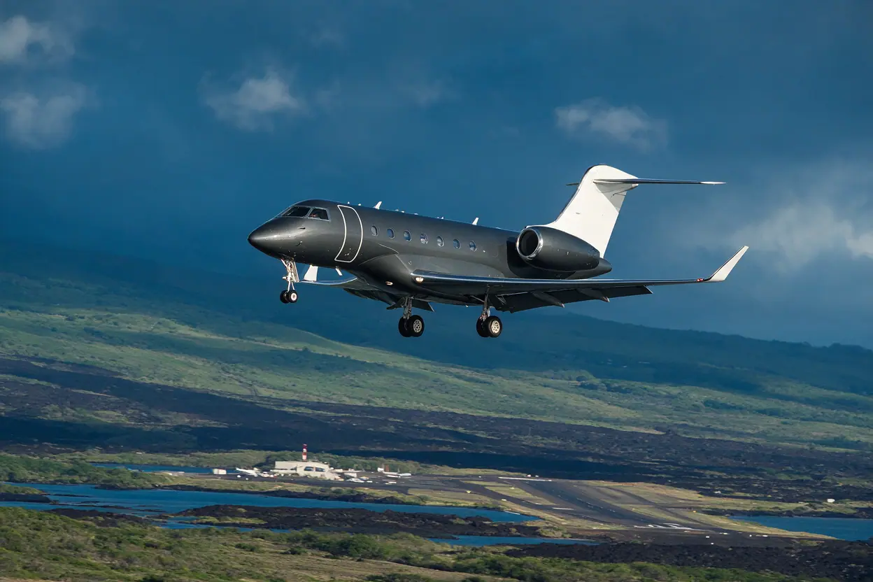 Private jet San Francisco to Maui