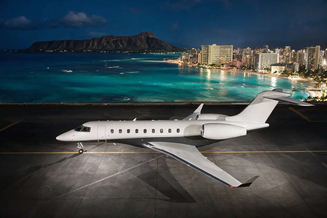 Private jet Los Angeles to Honolulu